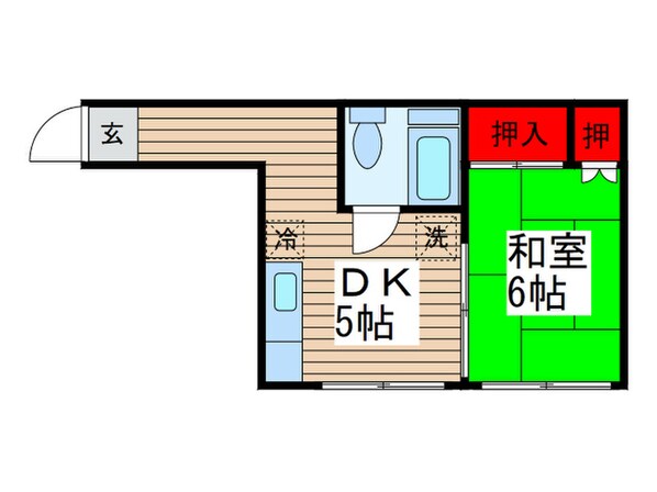 グレイシイ６１の物件間取画像